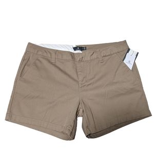 NWT Volcom Khaki Shorts Women's Size 29